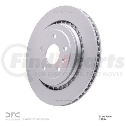 604-47074 by DYNAMIC FRICTION COMPANY - GEOSPEC Coated Rotor - Blank