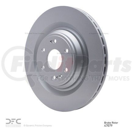 604-47079 by DYNAMIC FRICTION COMPANY - GEOSPEC Coated Rotor - Blank