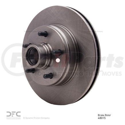 604-48015 by DYNAMIC FRICTION COMPANY - GEOSPEC Coated Rotor - Blank