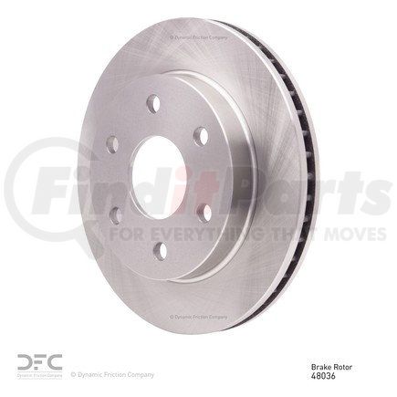 604-48036 by DYNAMIC FRICTION COMPANY - GEOSPEC Coated Rotor - Blank