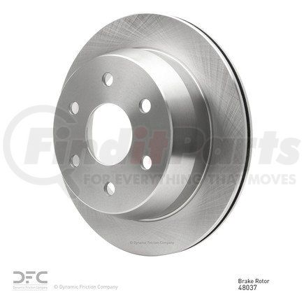 604-48037 by DYNAMIC FRICTION COMPANY - GEOSPEC Coated Rotor - Blank