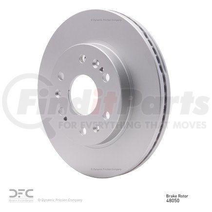 604-48050 by DYNAMIC FRICTION COMPANY - GEOSPEC Coated Rotor - Blank