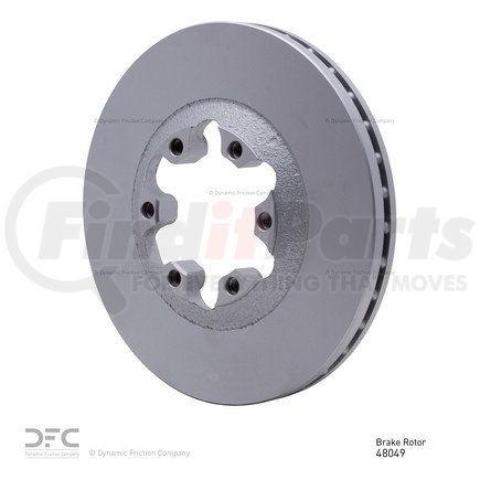 604-48049 by DYNAMIC FRICTION COMPANY - GEOSPEC Coated Rotor - Blank