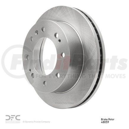 604-48059 by DYNAMIC FRICTION COMPANY - GEOSPEC Coated Rotor - Blank