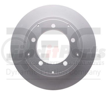 604-48076 by DYNAMIC FRICTION COMPANY - Disc Brake Rotor - GEOSPEC Coated