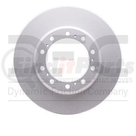 604-48080 by DYNAMIC FRICTION COMPANY - Disc Brake Rotor - GEOSPEC Coated