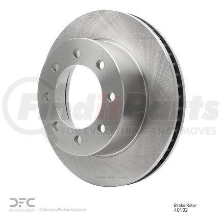 604-40102 by DYNAMIC FRICTION COMPANY - GEOSPEC Coated Rotor - Blank