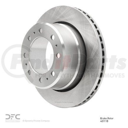 604-40118 by DYNAMIC FRICTION COMPANY - GEOSPEC Coated Rotor - Blank