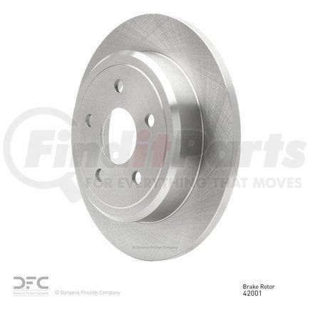 604-42001 by DYNAMIC FRICTION COMPANY - GEOSPEC Coated Rotor - Blank