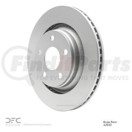 604-42033 by DYNAMIC FRICTION COMPANY - GEOSPEC Coated Rotor - Blank