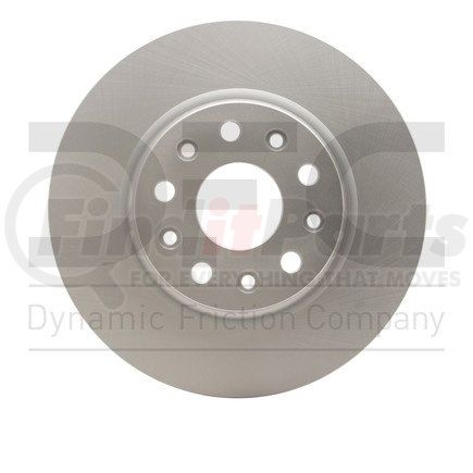 604-42039 by DYNAMIC FRICTION COMPANY - GEOSPEC Coated Rotor - Blank