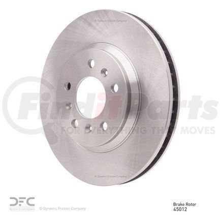 604-45012 by DYNAMIC FRICTION COMPANY - GEOSPEC Coated Rotor - Blank