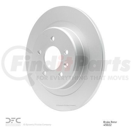 604-45022 by DYNAMIC FRICTION COMPANY - GEOSPEC Coated Rotor - Blank