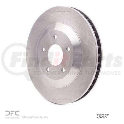 604-46008D by DYNAMIC FRICTION COMPANY - GEOSPEC Coated Rotor - Blank