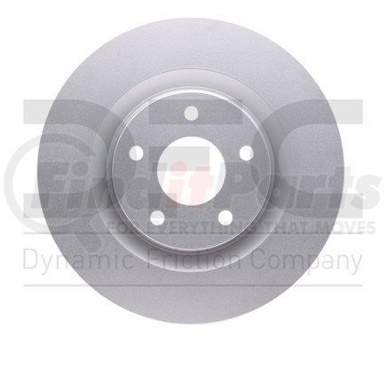 604-46018 by DYNAMIC FRICTION COMPANY - GEOSPEC Coated Rotor - Blank