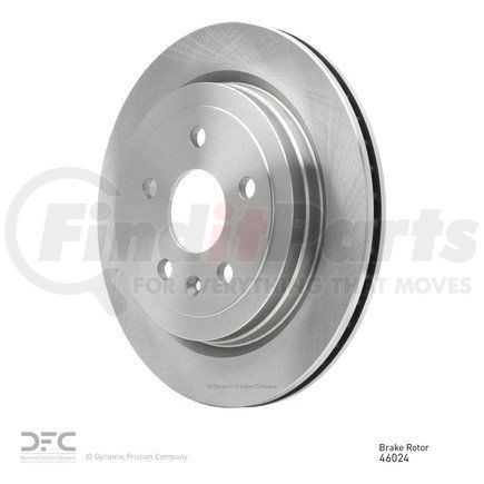 604-46024 by DYNAMIC FRICTION COMPANY - GEOSPEC Coated Rotor - Blank