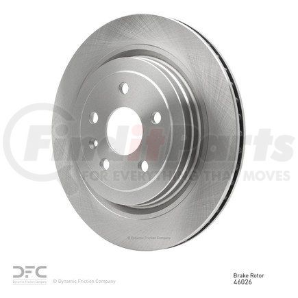 604-46026 by DYNAMIC FRICTION COMPANY - GEOSPEC Coated Rotor - Blank