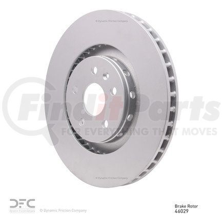 604-46029 by DYNAMIC FRICTION COMPANY - GEOSPEC Coated Rotor - Blank