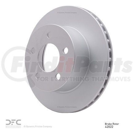 604-42022 by DYNAMIC FRICTION COMPANY - GEOSPEC Coated Rotor - Blank