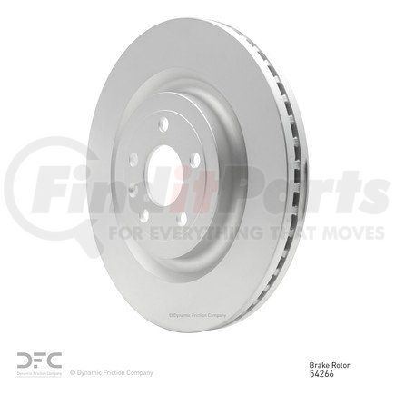 604-54266 by DYNAMIC FRICTION COMPANY - GEOSPEC Coated Rotor - Blank