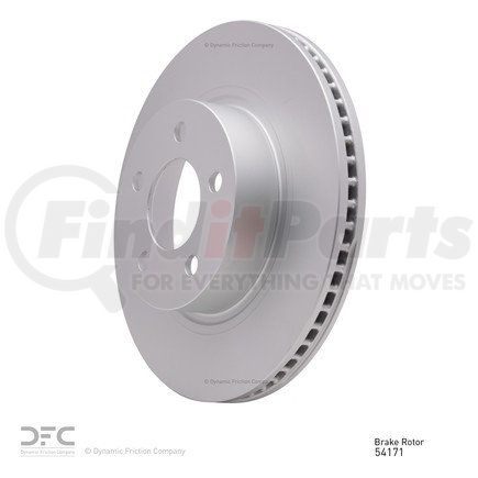 604-54171 by DYNAMIC FRICTION COMPANY - GEOSPEC Coated Rotor - Blank