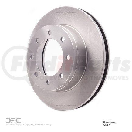 604-54175 by DYNAMIC FRICTION COMPANY - GEOSPEC Coated Rotor - Blank