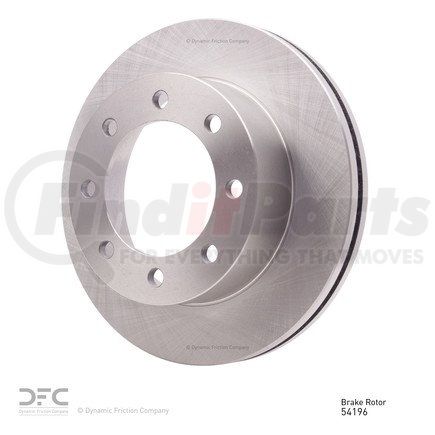 604-54196 by DYNAMIC FRICTION COMPANY - GEOSPEC Coated Rotor - Blank