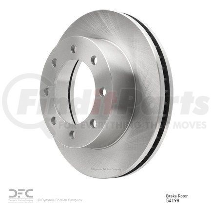 604-54198 by DYNAMIC FRICTION COMPANY - GEOSPEC Coated Rotor - Blank