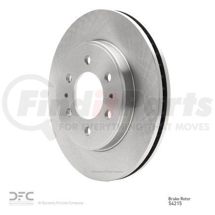 604-54215 by DYNAMIC FRICTION COMPANY - GEOSPEC Coated Rotor - Blank