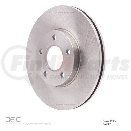 604-54217 by DYNAMIC FRICTION COMPANY - GEOSPEC Coated Rotor - Blank