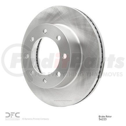 604-54223 by DYNAMIC FRICTION COMPANY - GEOSPEC Coated Rotor - Blank