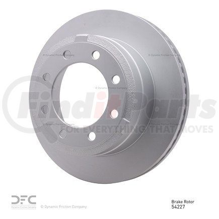 604-54227 by DYNAMIC FRICTION COMPANY - GEOSPEC Coated Rotor - Blank