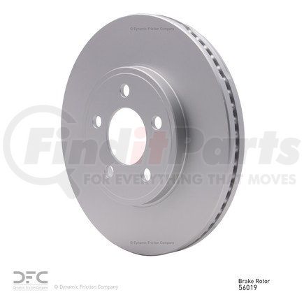 604-56019 by DYNAMIC FRICTION COMPANY - GEOSPEC Coated Rotor - Blank