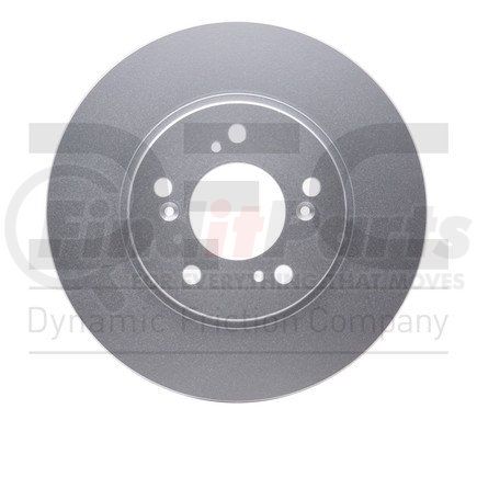 604-58004 by DYNAMIC FRICTION COMPANY - GEOSPEC Coated Rotor - Blank