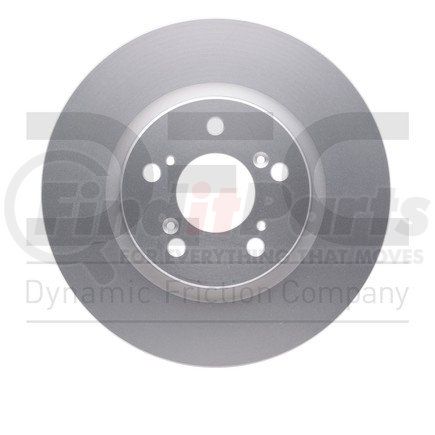 604-58021 by DYNAMIC FRICTION COMPANY - GEOSPEC Coated Rotor - Blank