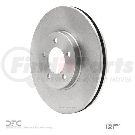 604-54038 by DYNAMIC FRICTION COMPANY - GEOSPEC Coated Rotor - Blank