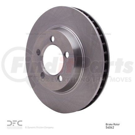 604-54042 by DYNAMIC FRICTION COMPANY - GEOSPEC Coated Rotor - Blank