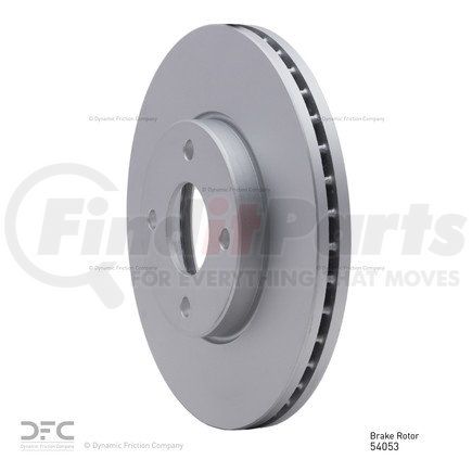 604-54053 by DYNAMIC FRICTION COMPANY - GEOSPEC Coated Rotor - Blank