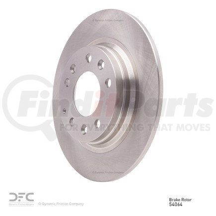 604-54064 by DYNAMIC FRICTION COMPANY - GEOSPEC Coated Rotor - Blank