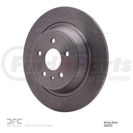 604-54072 by DYNAMIC FRICTION COMPANY - GEOSPEC Coated Rotor - Blank