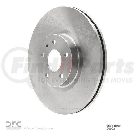 604-54073 by DYNAMIC FRICTION COMPANY - GEOSPEC Coated Rotor - Blank