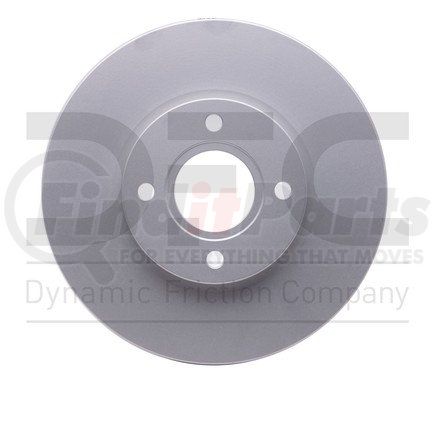 604-54075 by DYNAMIC FRICTION COMPANY - GEOSPEC Coated Rotor - Blank