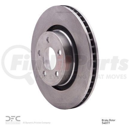 604-54077 by DYNAMIC FRICTION COMPANY - GEOSPEC Coated Rotor - Blank