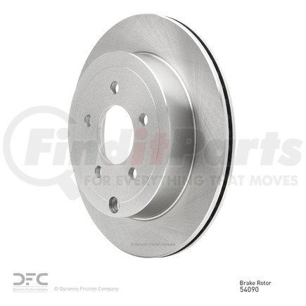 604-54090 by DYNAMIC FRICTION COMPANY - GEOSPEC Coated Rotor - Blank