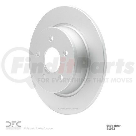 604-54093 by DYNAMIC FRICTION COMPANY - GEOSPEC Coated Rotor - Blank