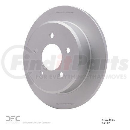 604-54142 by DYNAMIC FRICTION COMPANY - GEOSPEC Coated Rotor - Blank