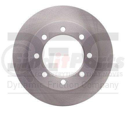 604-54143 by DYNAMIC FRICTION COMPANY - GEOSPEC Coated Rotor - Blank