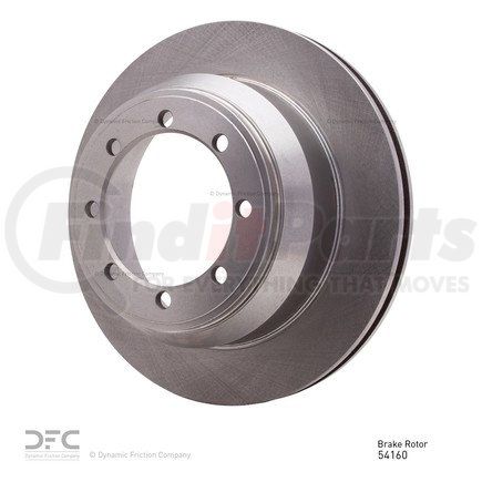 604-54160 by DYNAMIC FRICTION COMPANY - GEOSPEC Coated Rotor - Blank