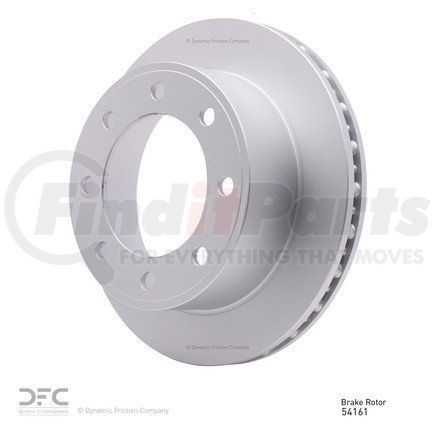 604-54161 by DYNAMIC FRICTION COMPANY - GEOSPEC Coated Rotor - Blank