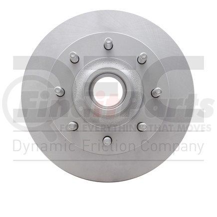 604-54163 by DYNAMIC FRICTION COMPANY - GEOSPEC Coated Rotor - Blank